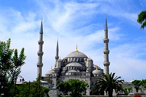 Blue Mosque in Istanbul, Turkey