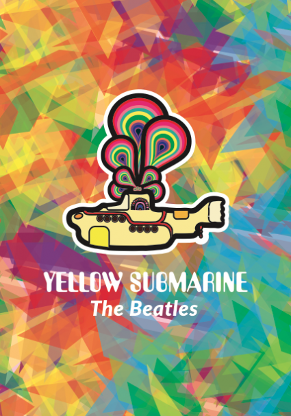 vertical yellow submarine movie poster