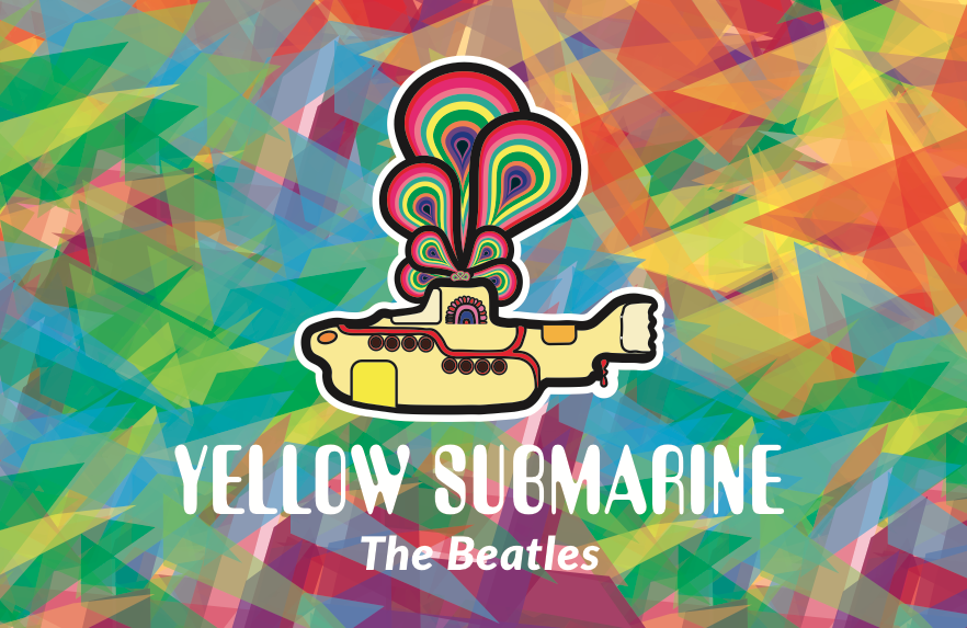 horizontal yellow submarine movie poster